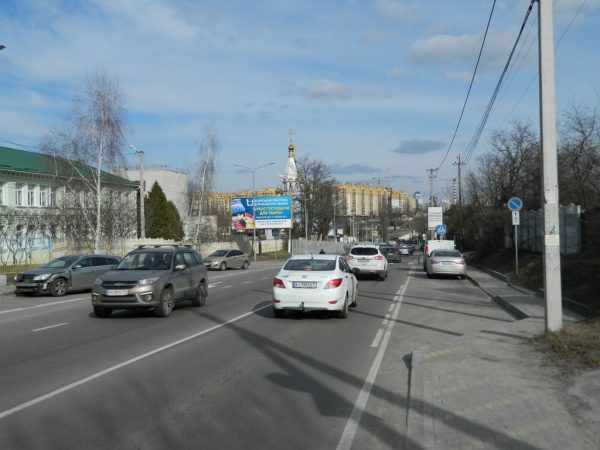 Щит 6x3,  Петропавловская Борщаговка, ул. Соборная, 30 (Школа/щит 1)