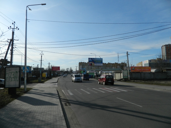 Щит 6x3,  Петропавловская Борщаговка, ул. Соборная, 2 (ГАЗ заправка)